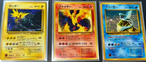 Quick Starter holo Zapdos, Moltres and Articuno