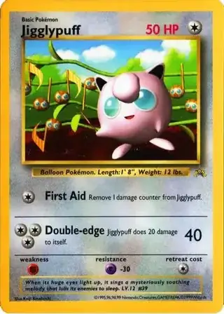 Jigglypuff [English w/Gray Star]